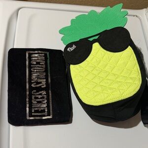 Victoria's Secret Pineapple Bag with Wallet